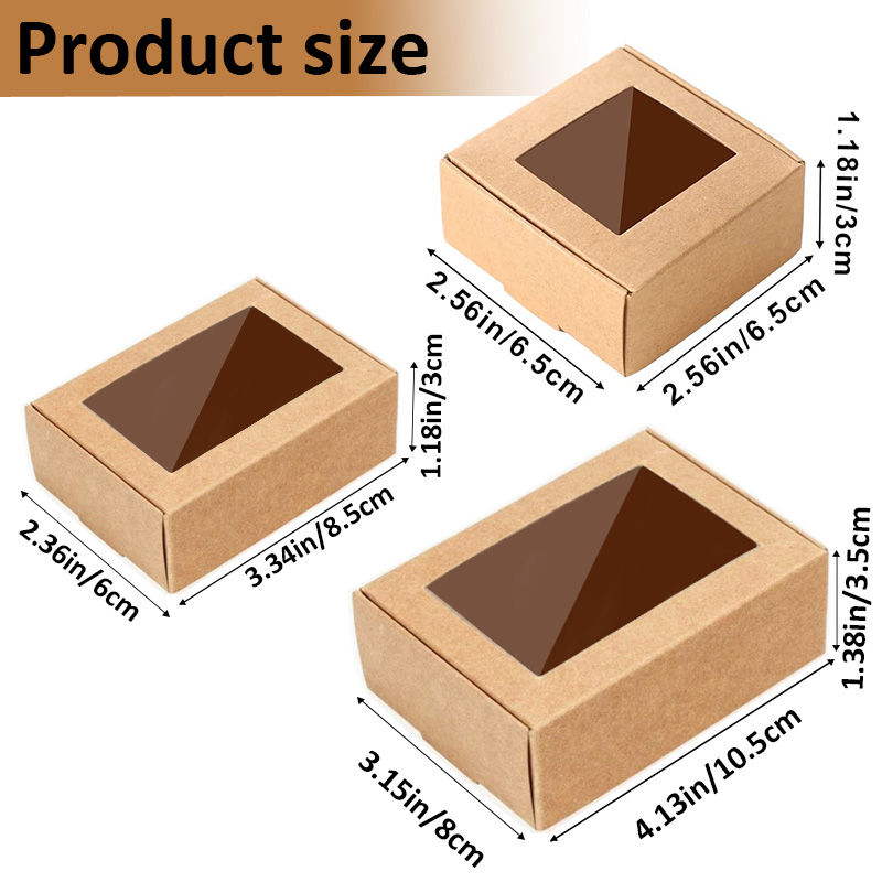 Soap Making Box - Confezione da 15/35/50 Scatole per Sapone