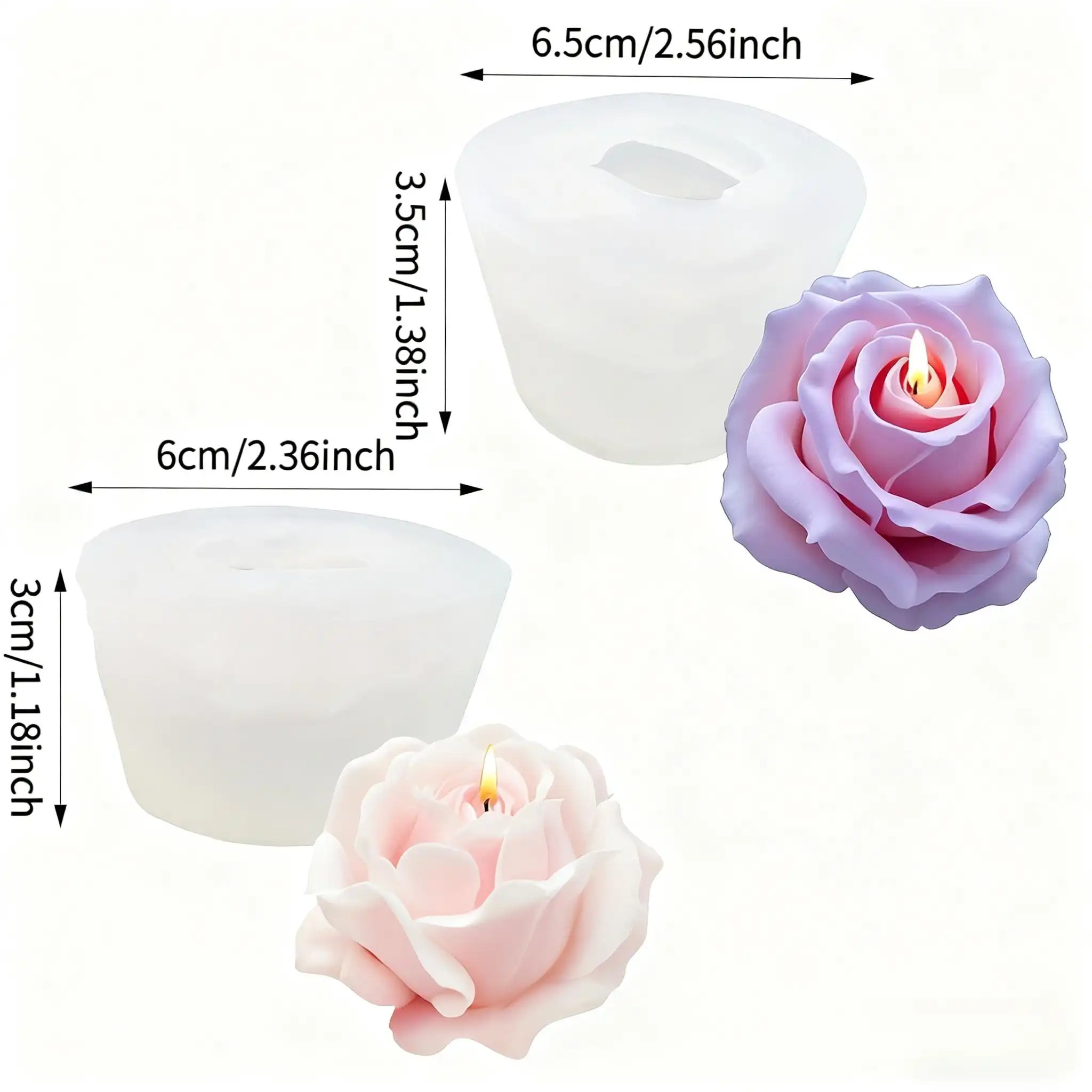 2 Pezzi Romantici Stampi per C - Quality Soap Making Kit recensione e prezzo